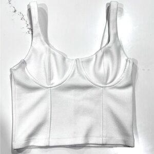 Zara Cropped Tank Top